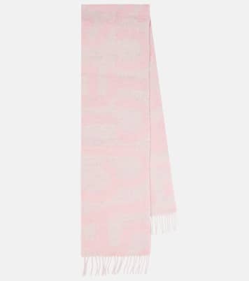 Logo wool-blend scarf | Acne Studios