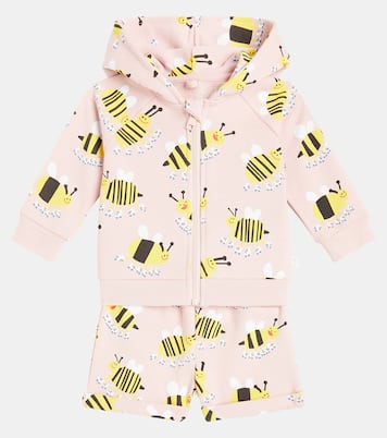 Bebé - set de sudadera y shorts de algodón | Stella McCartney Kids
