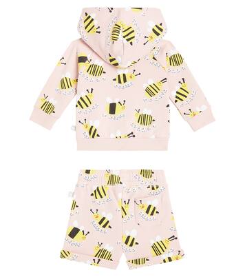 Bebé - set de sudadera y shorts de algodón | Stella McCartney Kids