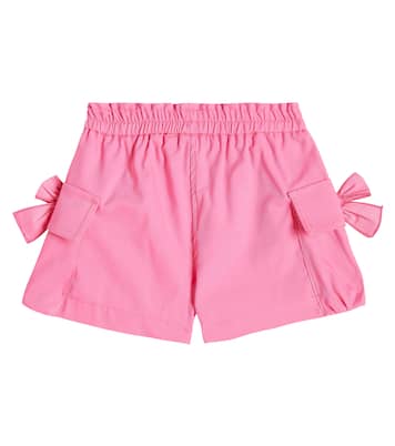 Baby Batavia cotton-blend cargo shorts | Monnalisa