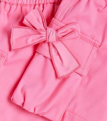 Baby Batavia cotton-blend cargo shorts | Monnalisa