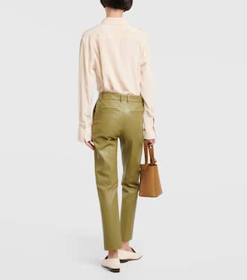 Gerade Hose Coleman aus Leder | Joseph