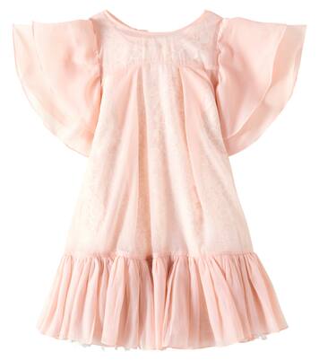 Organza dress and lace slip dress set | Petite Amalie  