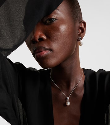 Romance 18kt white gold necklace with sapphires and gemstones | Bucherer Fine Jewellery