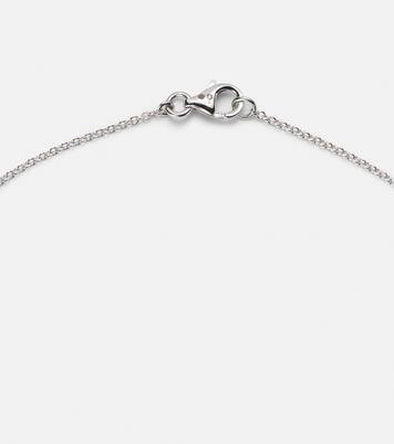 Romance 18kt white gold necklace with sapphires and gemstones | Bucherer Fine Jewellery