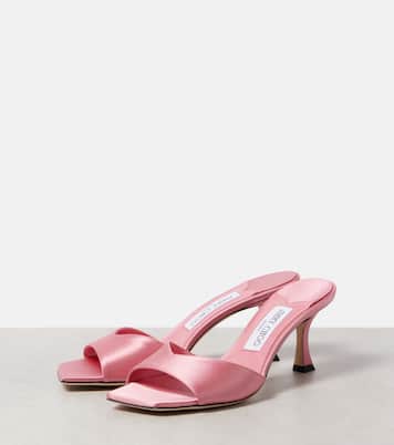 Pantoletten Skye 70 aus Satin | Jimmy Choo