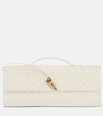 Pochette Andiamo Intrecciato en cuir | Bottega Veneta