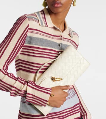 Pochette Andiamo Intrecciato en cuir | Bottega Veneta