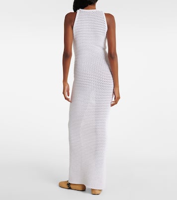 Maxikleid aus Häkelstrick | Alaïa