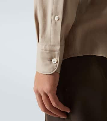 Cotton and cashmere shirt | Zegna