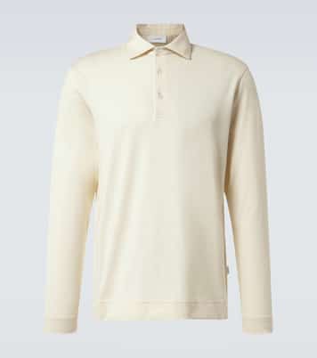 Polo de algodón y seda | Lardini