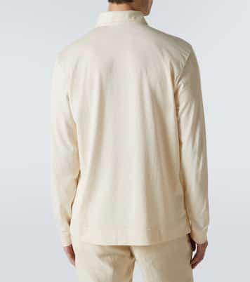Polo de algodón y seda | Lardini