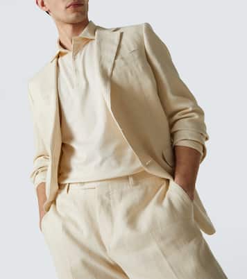 Polo de algodón y seda | Lardini