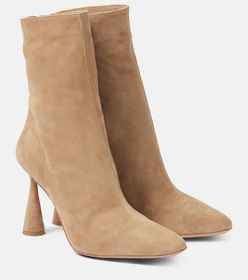 Amore 95 suede ankle boots | Aquazzura