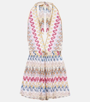 Zigzag lamé romper | Missoni