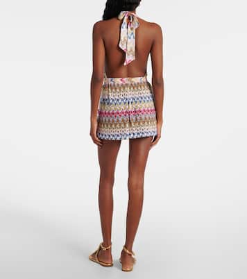 Zigzag lamé romper | Missoni