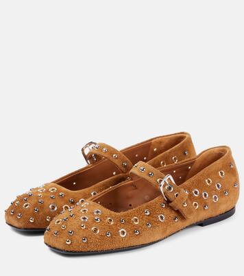 Wild Softness suede Mary Jane flats | Dorothee Schumacher