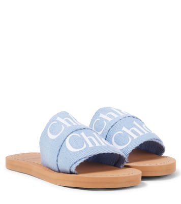 Pantoletten Chloé Woody | Chloé Kids