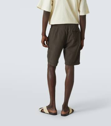 Shorts Felipe aus einem Leinengemisch | Frescobol Carioca