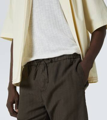 Shorts Felipe aus einem Leinengemisch | Frescobol Carioca