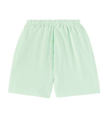 Apple waffle-knit cotton shorts | Jellymallow