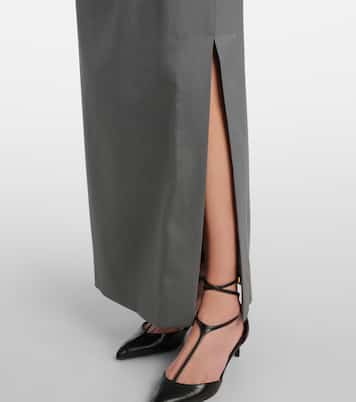 Gonna lunga in lana e seta | Max Mara