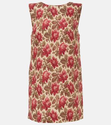 Robe Rosalie en lin à fleurs | Posse