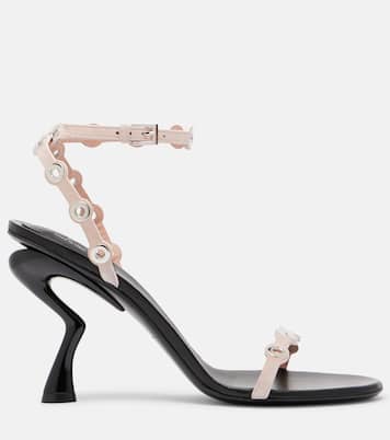 Emilio 95 eyelet suede sandals | Pucci