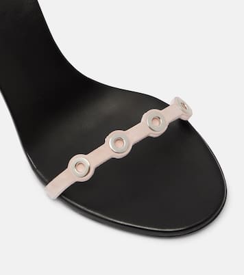 Emilio 95 eyelet suede sandals | Pucci