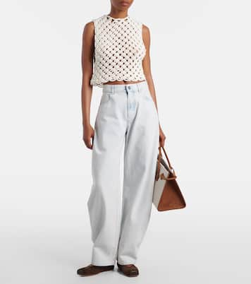 Ballerinas aus Veloursleder | Alaïa