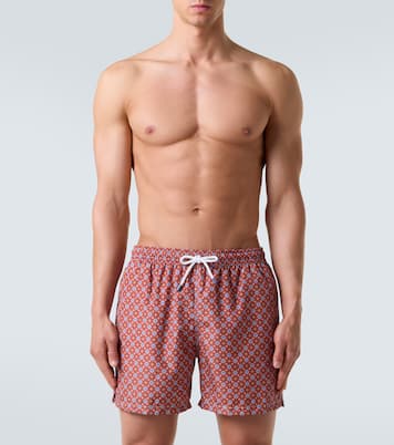 Madeira floral swim trunks  | Fedeli