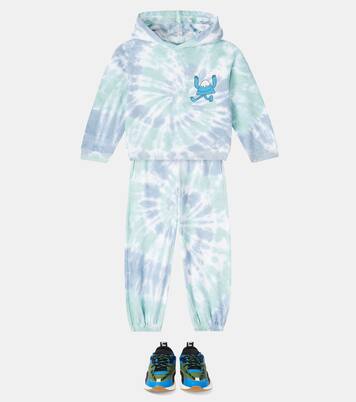 Tie-dye cotton jersey hoodie | Stella McCartney Kids