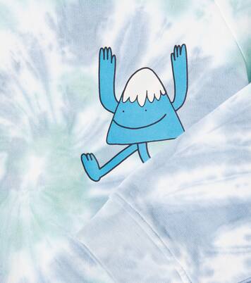 Tie-dye cotton jersey hoodie | Stella McCartney Kids