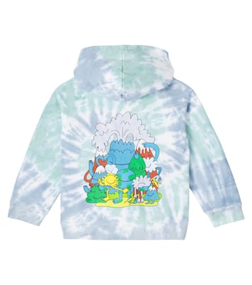 Tie-dye cotton jersey hoodie | Stella McCartney Kids