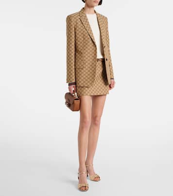 Sandales Horsebit en cuir métallisé | Gucci