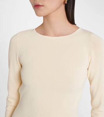 Knitted ruffled maxi dress | Same