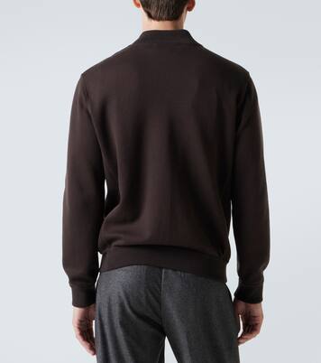 Bomber Whitney in jersey di misto cotone | Loro Piana