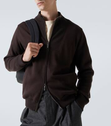 Bomber Whitney in jersey di misto cotone | Loro Piana