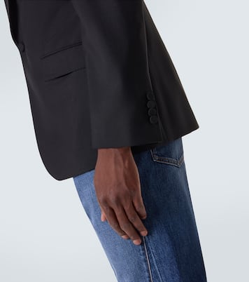 Wool and mohair tuxedo jacket | Givenchy