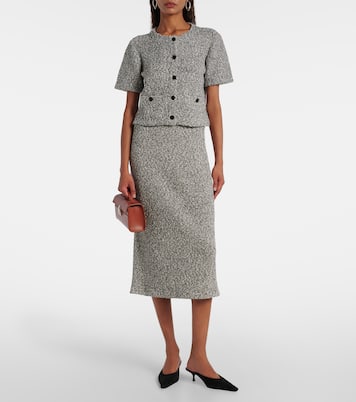 Tweed pencil skirt | Tory Burch