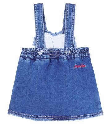 x Disney® Baby embroidered denim skirt | Monnalisa