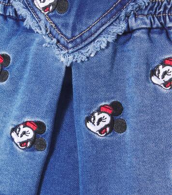 x Disney® Baby embroidered denim skirt | Monnalisa