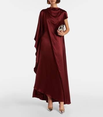 Robe longue Hiba en soie | Roksanda