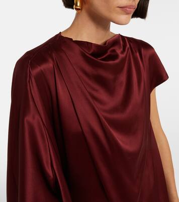 Robe longue Hiba en soie | Roksanda