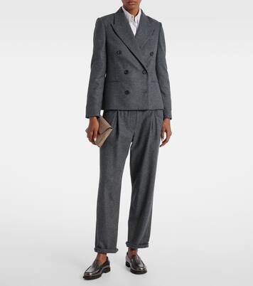 Wool and cashmere blazer | Brunello Cucinelli