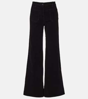 Florence cotton-blend corduroy flared pants | Nili Lotan