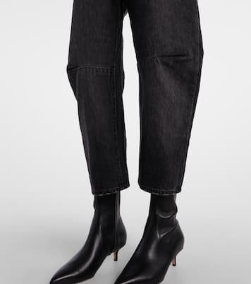 Jeans Shon a vita media e gamba barrel | Nili Lotan