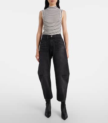 Jeans Shon a vita media e gamba barrel | Nili Lotan