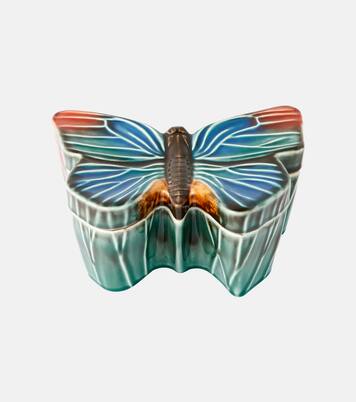 Cloudy Butterflies Large box by Claudia Schiffer | Bordallo Pinheiro