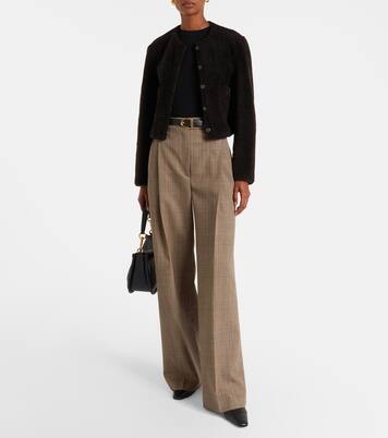 Soft Touch cropped reversible leather jacket | Dorothee Schumacher